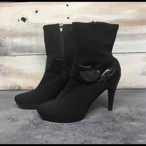 Black BCBG Booties, Size 8
